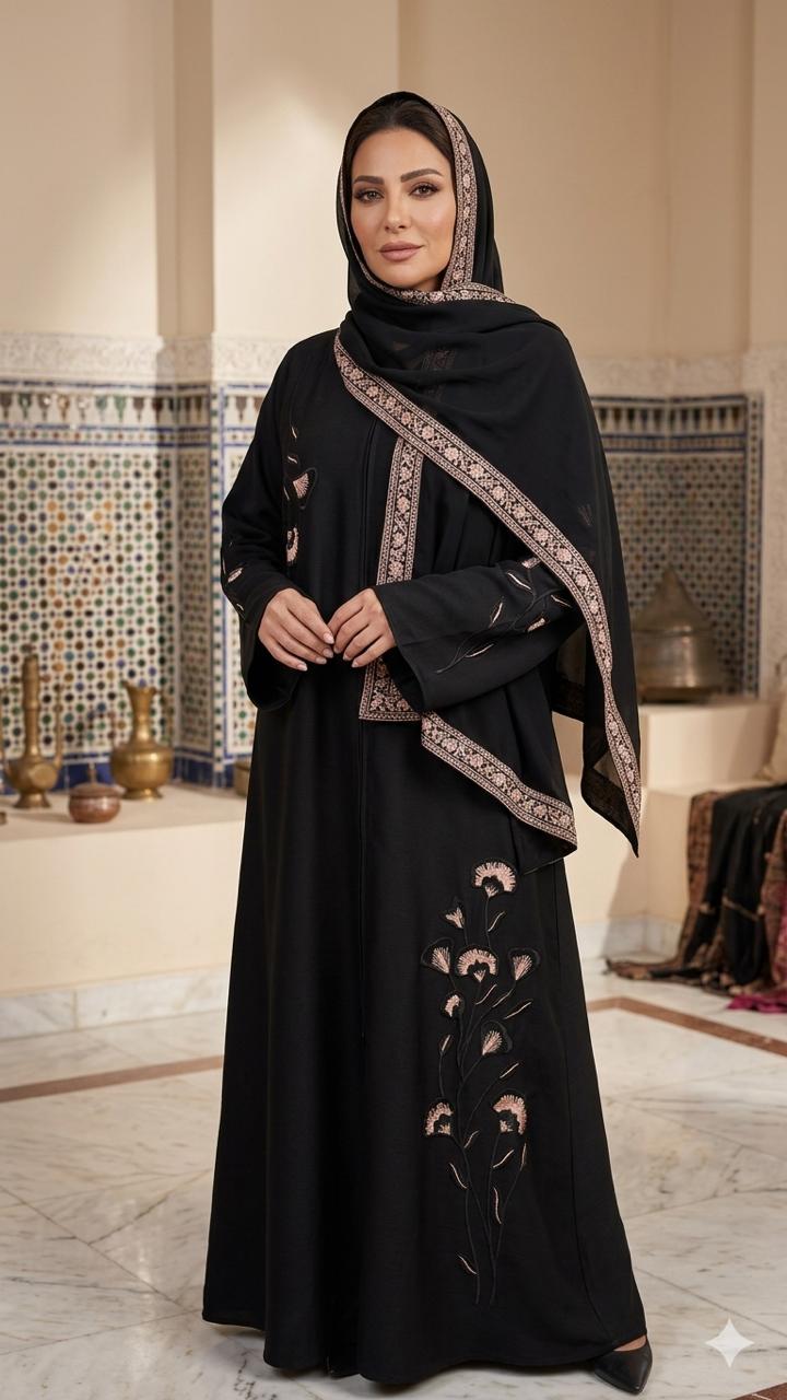 Front Open Abaya