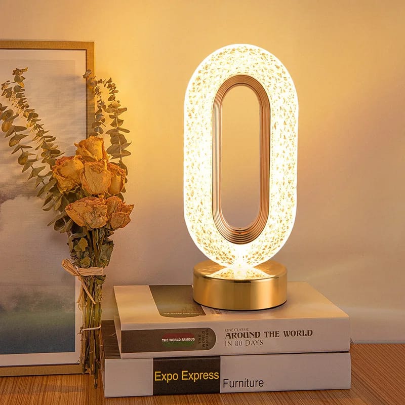New Luxury Crystal Lamp USB rechargeable